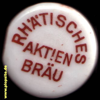 Bügelverschluss aus: Rhätisches Aktien Bräu, Chur, Coire, Cuira, Schweiz