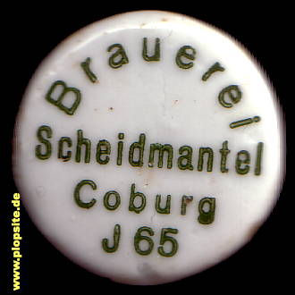 Bügelverschluss aus: Brauerei Scheidmantel, Coburg, Deutschland