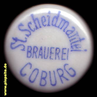 Bügelverschluss aus: Brauerei St. Scheidmantel, Coburg, Deutschland