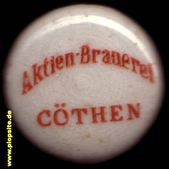 Bügelverschluss aus: Aktien Brauerei, Cöthen, Köthen (Anhalt), Deutschland