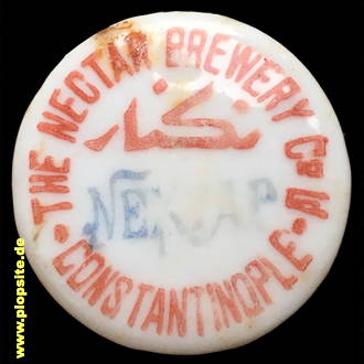 Obraz porcelany z: Brasseries Turques S.A., The Nectar Brewery Co. Ltd., “Nektap”, Constantinopel, Konstantinopel, Istambul, قسطنطينيه, Κωνσταντινούπολη, Turcja