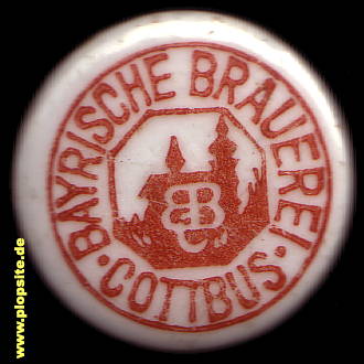 BŸügelverschluss aus: Bayrische Brauerei, Ernst Kircher, Cottbus, Chóśebuz, Deutschland