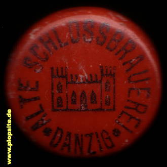 Picture of a ceramic Hutter stopper from: Alte Schloßbrauerei, Danzig, Gdańsk, Poland