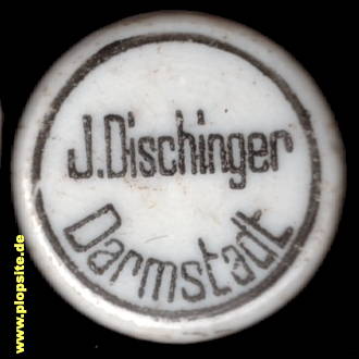 Bügelverschluss aus: Brauerei zum Hanauer Hof, J. Dirschinger, Darmstadt, Deutschland