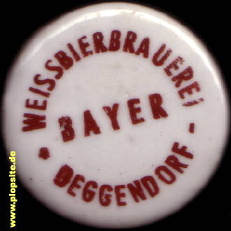 Bügelverschluss aus: Weißbierbrauerei Bayer, Deggendorf, Deutschland