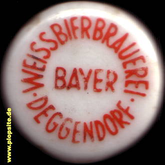 Bügelverschluss aus: Weißbierbrauerei Bayer, Deggendorf, Deutschland