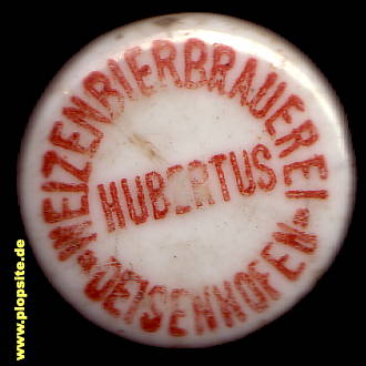 BŸügelverschluss aus: Weizenbierbrauerei Hubertus, Kaspar Gmeineder, Deisenhofen, Oberhaching, Deutschland