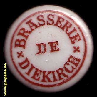 Obraz porcelany z: Brasserie de, Diekirch, Dikrich, Dikrech, Dikkrich, Dikkrech, Luksemburg