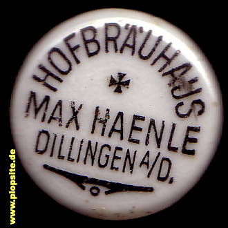 Bügelverschluss aus: Hofbräuhaus Hänle, Dillingen / Donau, Deutschland