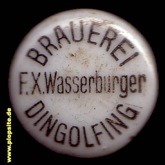 Bügelverschluss aus: Brauerei Franz Xaver Wasserburger, Inhaber Anna Wasserburger, Dingolfing, Deutschland