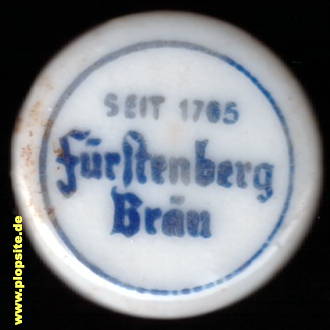 Bügelverschluss aus: Fürstenberg Bräu, Donaueschingen, Deutschland