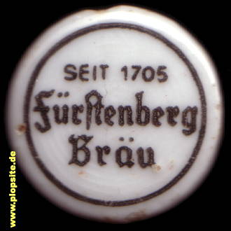 Bügelverschluss aus: Fürstenberg Bräu, Donaueschingen, Deutschland