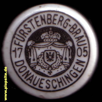 Bügelverschluss aus: Fürstenberg Bräu  , Donaueschingen, Deutschland