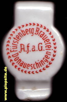 Bügelverschluss aus: Fürstenberg Brauerei Afag, Donaueschingen, Deutschland