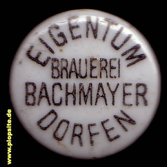 Bügelverschluss aus: Brauerei Bachmayer, Dorfen, Deutschland