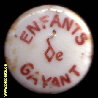 BŸügelverschluss aus: Grande Brasserie Coopératives des Enfants de Gayant, Douai, Dowaai, Douay, Frankreich