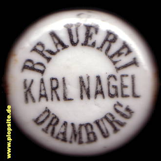 Bügelverschluss aus: Brauerei Karl Nagel, Dramburg, Drawsko Pomorskie, Polen