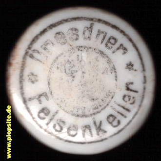 Bügelverschluss aus: Brauerei zum Felsenkeller, Dresden, Deutschland