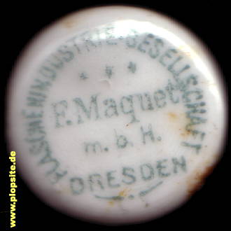 Bügelverschluss aus: Flaschenindustrie Gesellschaft Maquet Mbh, Dresden, Deutschland