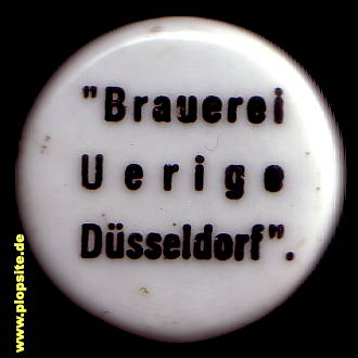 Bügelverschluss aus: Brauerei zum Uerige, Düsseldorf, Deutschland
