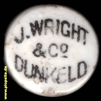 BŸügelverschluss aus: John Wright 6 Co. Ltd., Perth Brewery, Dunkeld, Großbritannien