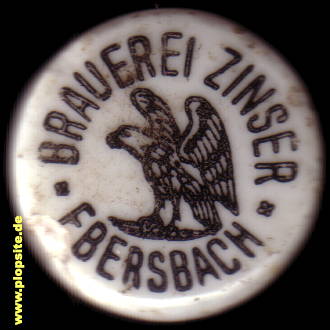 BŸügelverschluss aus: Brauerei Zinsner, Ebersbach / Fils, Deutschland