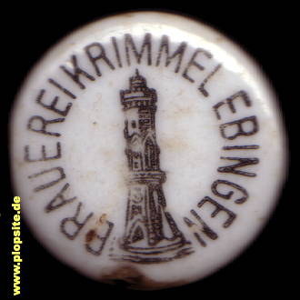 BŸügelverschluss aus: Brauerei Krimmel, Ebingen, Albstadt, Deutschland