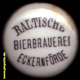 BŸügelverschluss aus: Baltische Bierbrauerei, Eckernförde, Egernførde, Deutschland