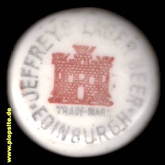 Bügelverschluss aus: Jeffrey 6 Co. Ltd., Roseburn Brewery, Edinburgh, Großbritannien