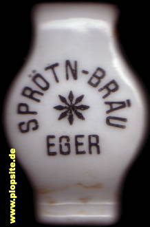 Bügelverschluss aus: Sprötn Brauerei, Eger, Cheb, Tschechien
