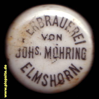BŸügelverschluss aus: Braunbierbrauerei & Preßhefefabrik Johs. Möhring, Elmshorn, Deutschland