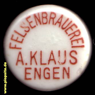 BŸügelverschluss aus: Felsenbrauerei Klaus, Engen, Deutschland