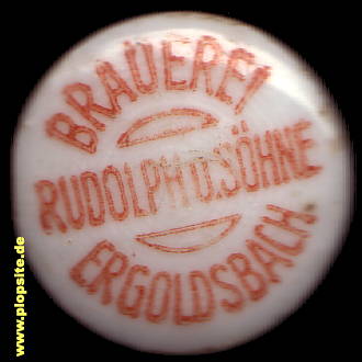 Bügelverschluss aus: Brauerei Rudolph & Söhne, Ergoldsbach, Deutschland