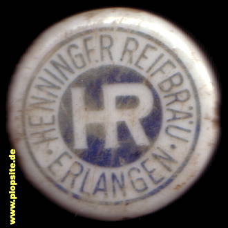 BÜgelverschluss aus: Henninger Reifbräu, Erlangen, Deutschland