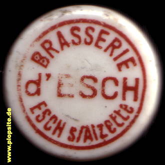 Bügelverschluss aus: Brasserie d'Esch , Esch - sur - Alzette, Esch/Uelzecht, Esch/Eltz, Luxemburg