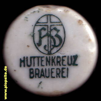 Bügelverschluss aus: Huttenkreuz Brauerei, Ettlingen, Deutschland