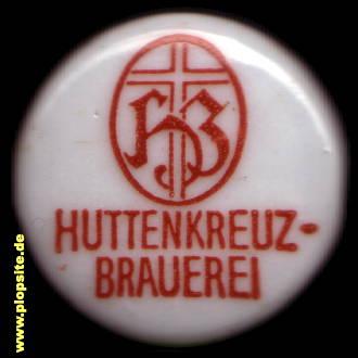 Bügelverschluss aus: Huttenkreuz Brauerei  , Ettlingen, Deutschland