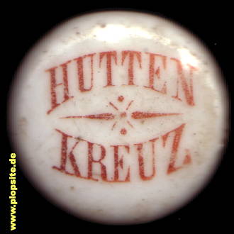 Bügelverschluss aus: Huttenkreuz Brauerei, Ettlingen, Deutschland