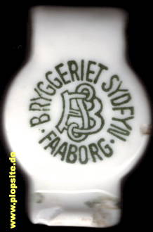 Picture of a ceramic Hutter stopper from: Bryggeriet Sydfyn A/S, Fåborg, Denmark