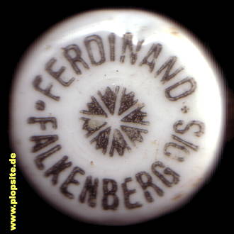 BŸügelverschluss aus: Brauerei Richard Ferdinand, Falkenberg o./S., Niemodlin, Polen