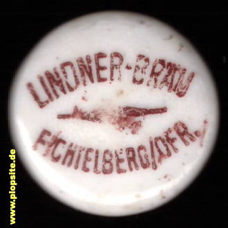 BŸügelverschluss aus: Brauerei Max Lindner, „Lindner Bräu“, Fichtelberg Ofr., Deutschland