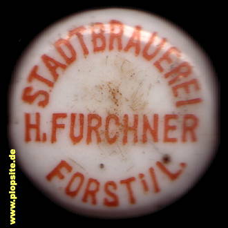 Bügelverschluss aus: Stadtbrauerei H. Furchner, Forst / Lausitz, Deutschland