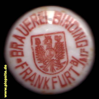 BŸügelverschluss aus: Brauerei Binding, Frankfurt / Main, Deutschland