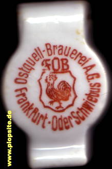 Bügelverschluss aus: Ostquell Brauerei AG, Frankfurt / Oder, Schwiebus, Deutschland