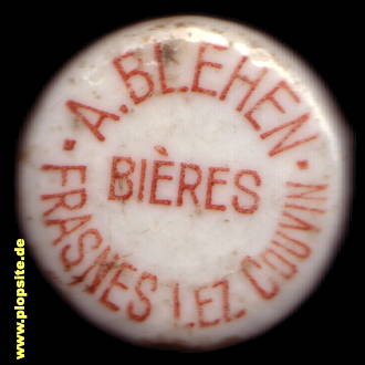 BŸügelverschluss aus: A. Blehen Bières, Frasnes - lez - Couvin, Fråne-dilé-Couvén, Belgien