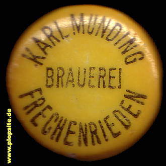 Bügelverschluss aus: Brauerei Munding, Frechenrieden, Markt Rettenbach, Deutschland