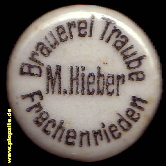 Bügelverschluss aus: Brauerei Traube Hieber, Frechenrieden, Markt Rettenbach, Deutschland