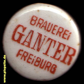 BŸügelverschluss aus: Brauerei Ganter, Freiburg / Breisgau, Deutschland