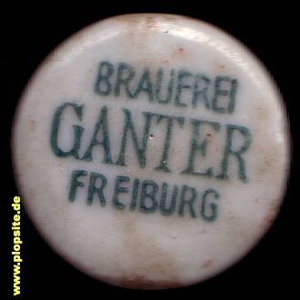 Bügelverschluss aus: Brauerei Ganter, Freiburg / Breisgau, Deutschland