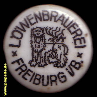 Bügelverschluss aus: Löwenbrauerei, Freiburg / Breisgau, Deutschland